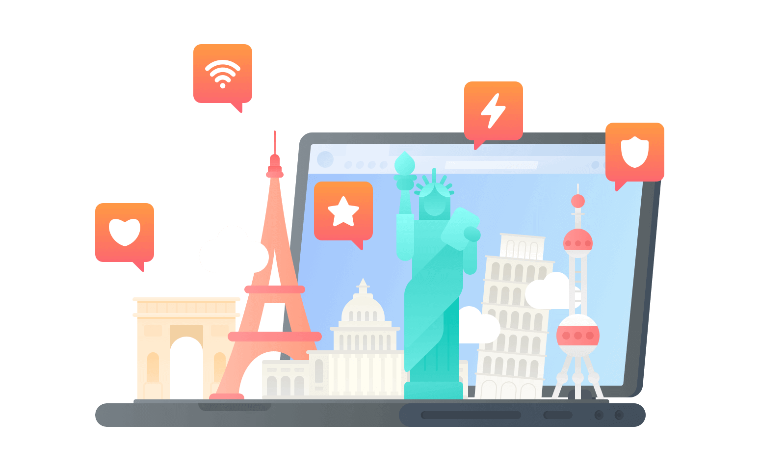 在马歇尔群岛连接到中国的软件 - 翻回VPN